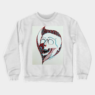 Trippy SKull Crewneck Sweatshirt